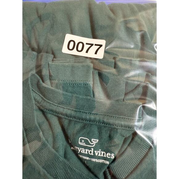 Vineyard Vines Boys' Ski Dogs Long-Sleeve Green Pocket Tee Size Large (16) - Picture 10 of 11